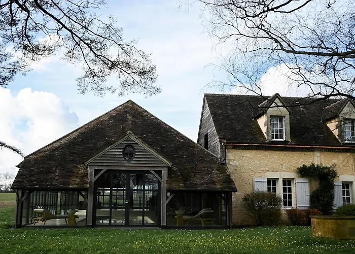 Magnifique Maison Au Coeur Du Perche Avec Piscine Chauffée, Sauna Et Hammam