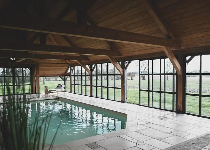 Magnifique Maison Au Coeur Du Perche Avec Piscine Chauffée, Sauna Et Hammam * Grande Courbetiere