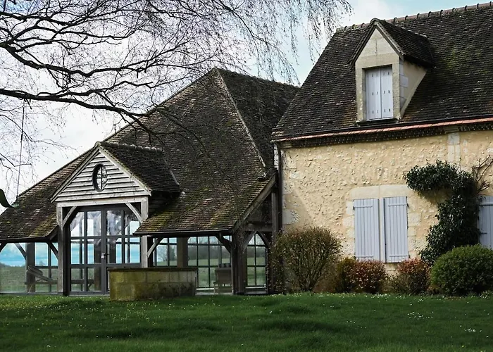 Magnifique Maison Au Coeur Du Perche Avec Piscine Chauffée, Sauna Et Hammam